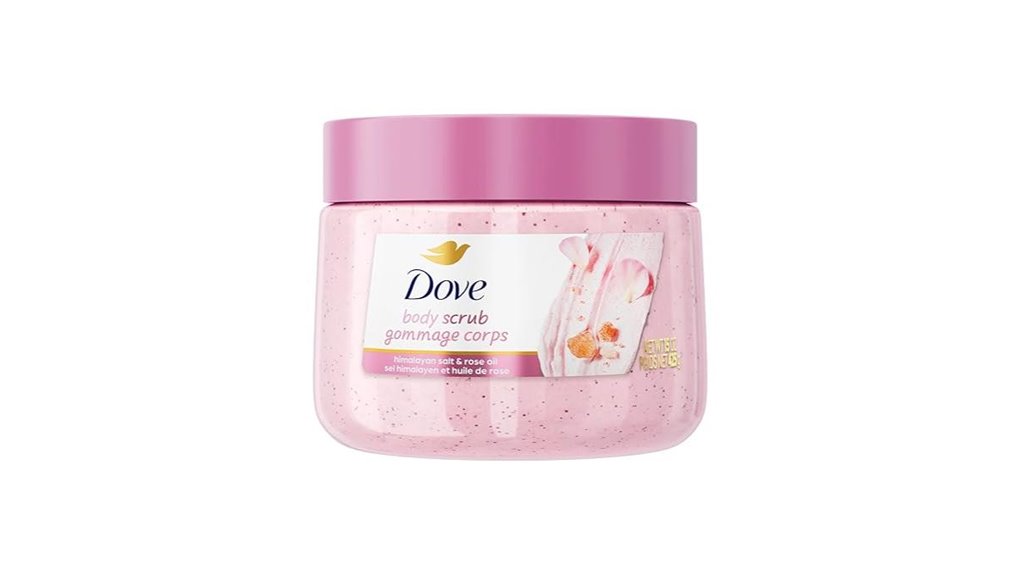 dove himalayan salt scrub