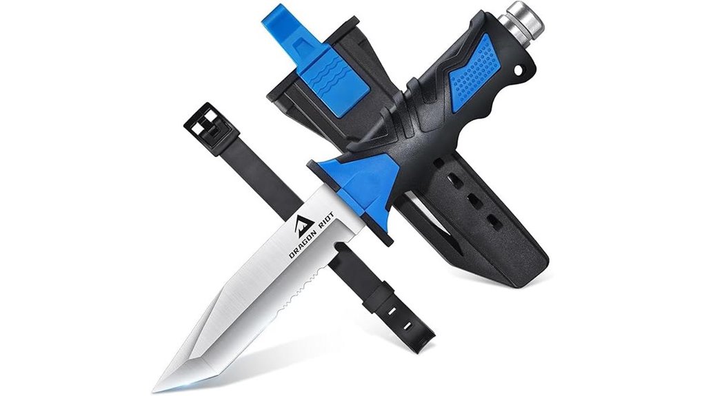 dragon riiot scuba knife