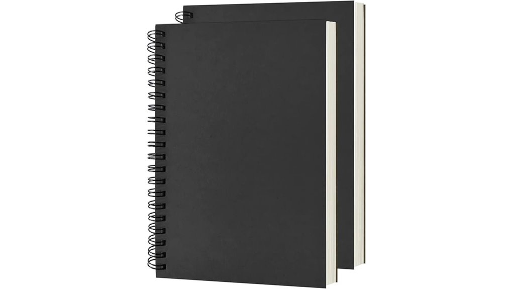dstelin dual spiral notebooks