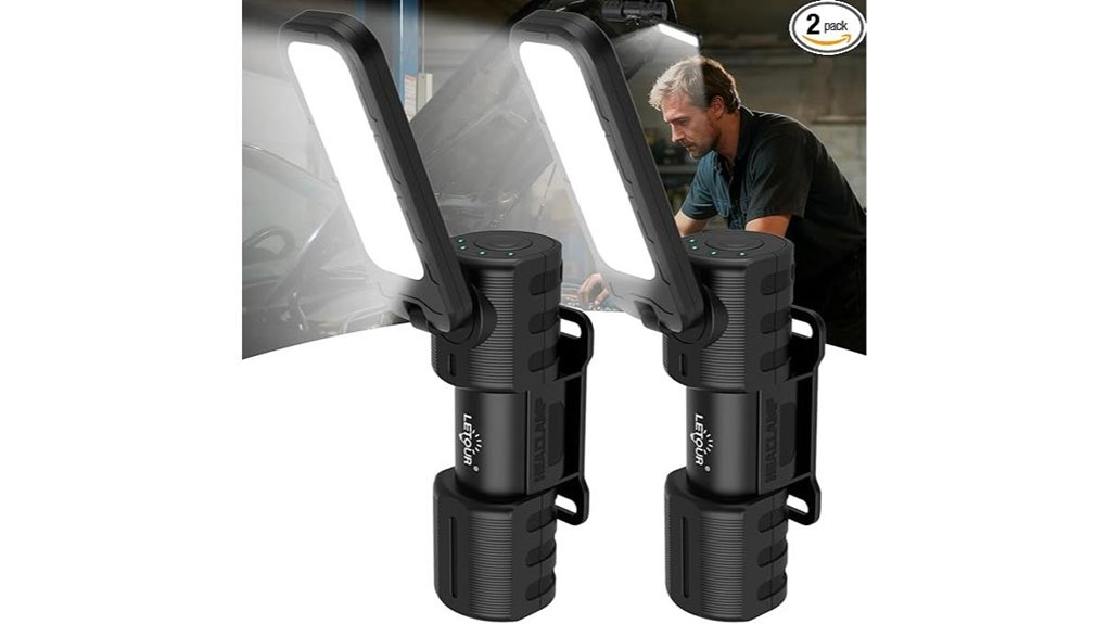 dual 5000lm magnetic lights