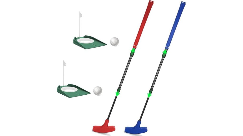 dual adjustable golf putters