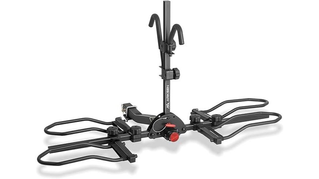 dual bike hitch platform