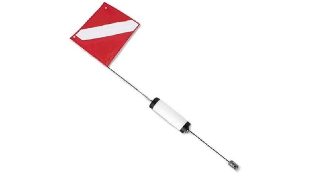 dual cylinder float flag