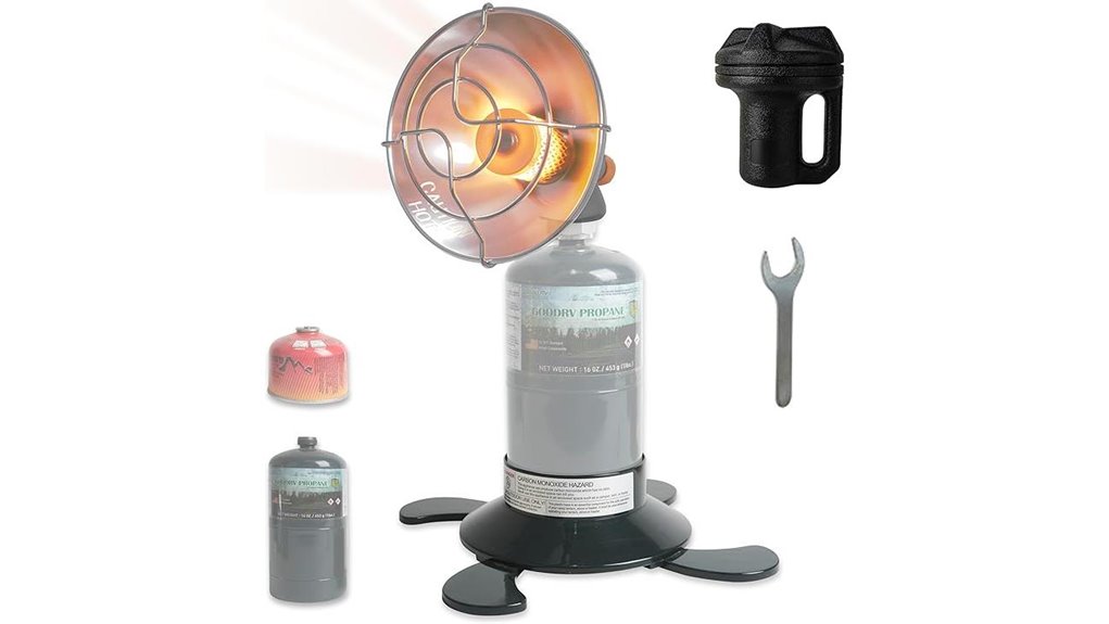 dual fuel butane propane heater