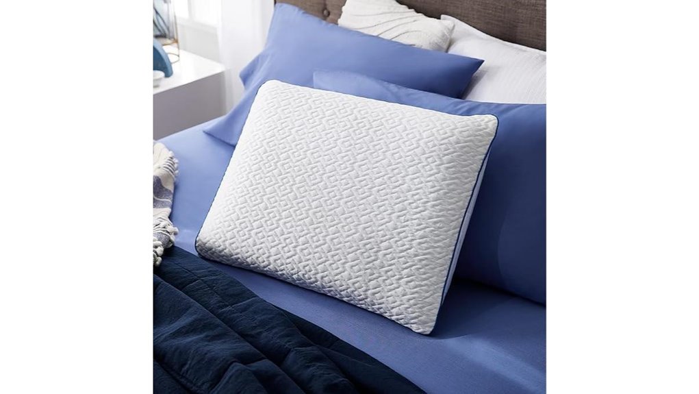 dual gel memory pillow