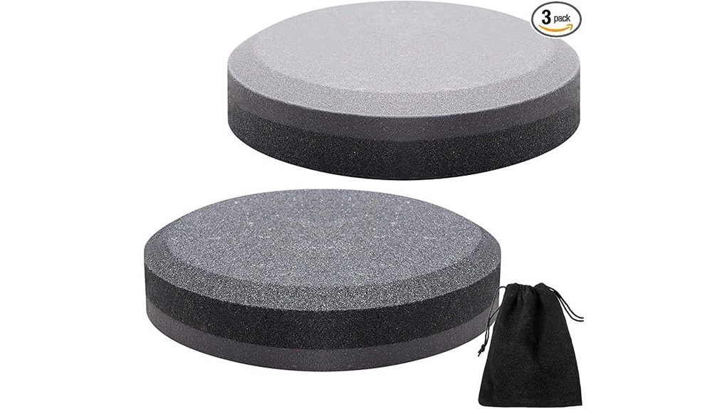 dual grit axe whetstone