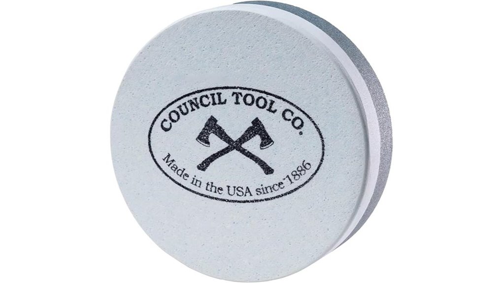 dual grit sharpening puck