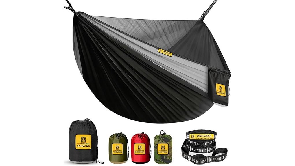 dual hammock net included