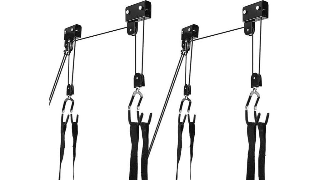 dual kayak hoist system