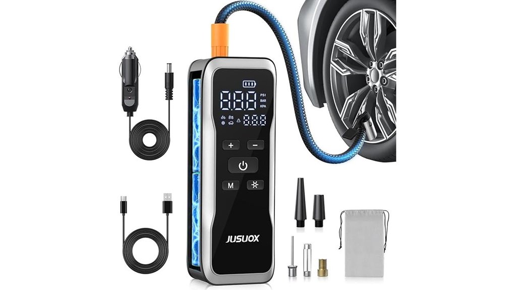 dual power portable 150psi inflator