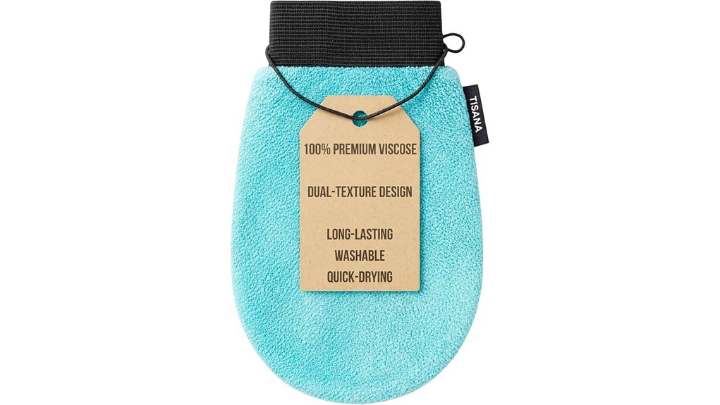 dual sided exfoliating body glove