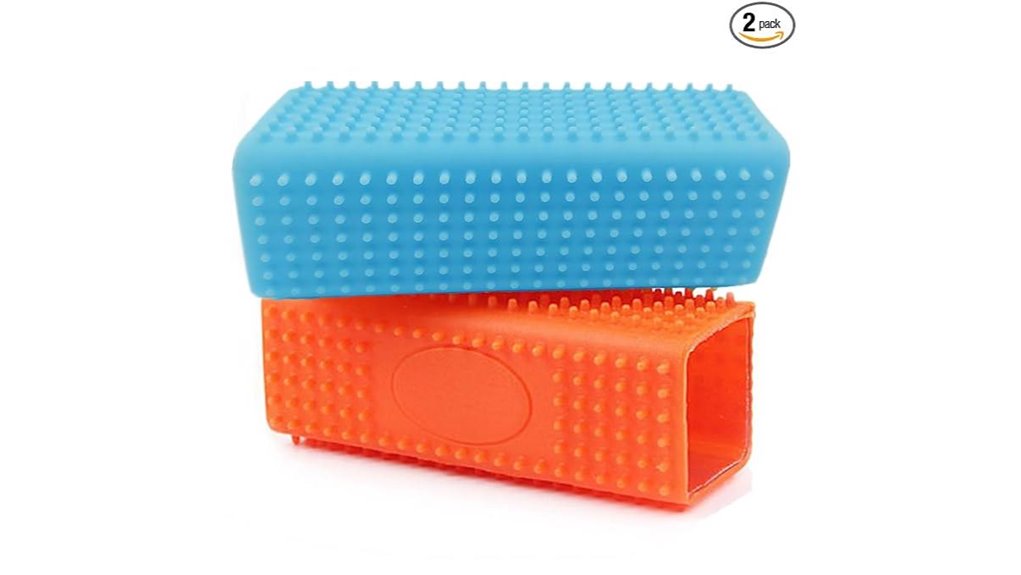dual silicone pet rollers