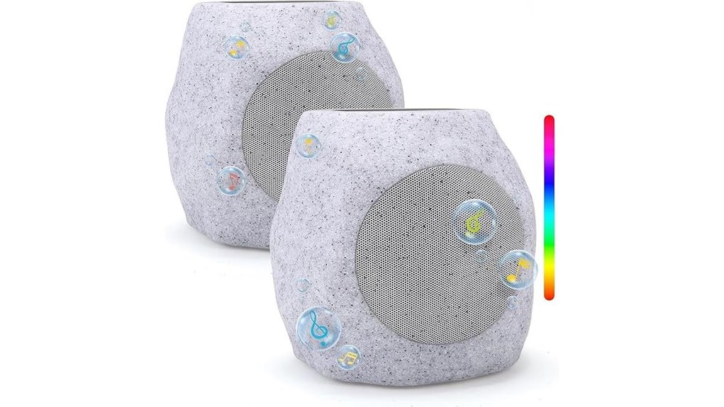 dual solar bluetooth speakers