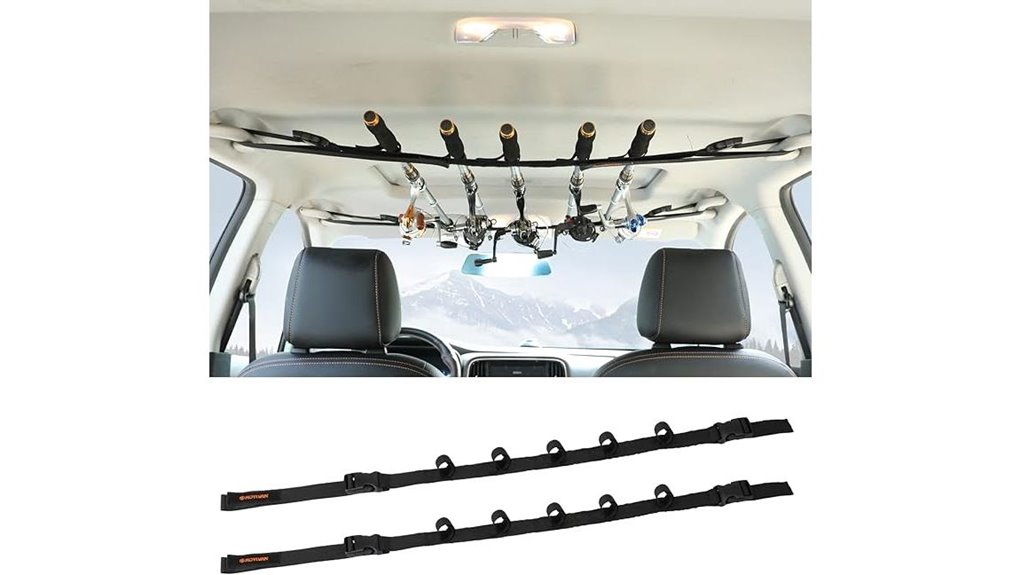 dual vehicle rod holder