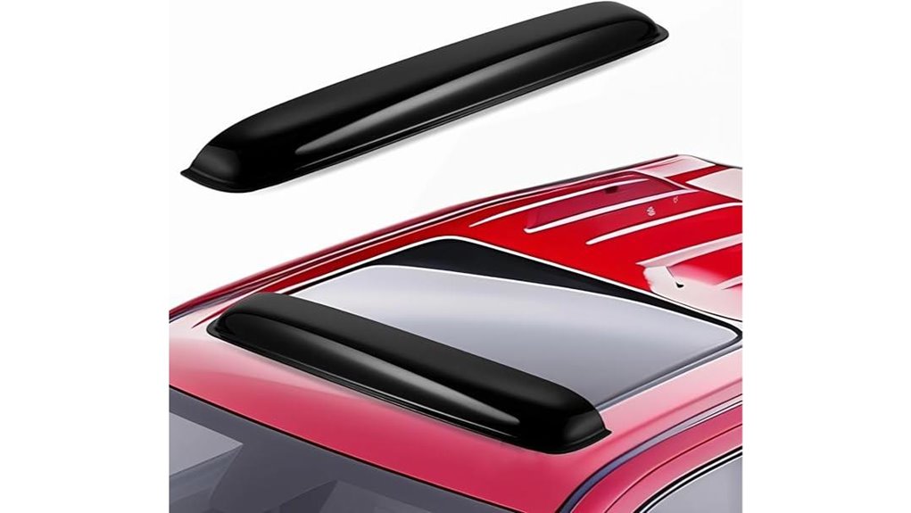 durable 3m sunroof deflector