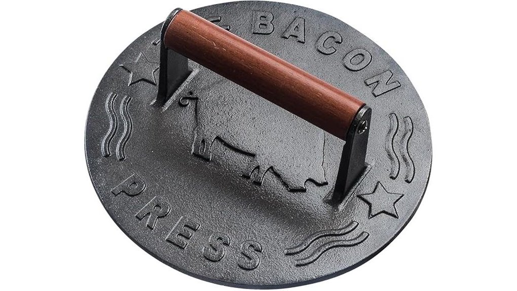 durable 7 inch iron press