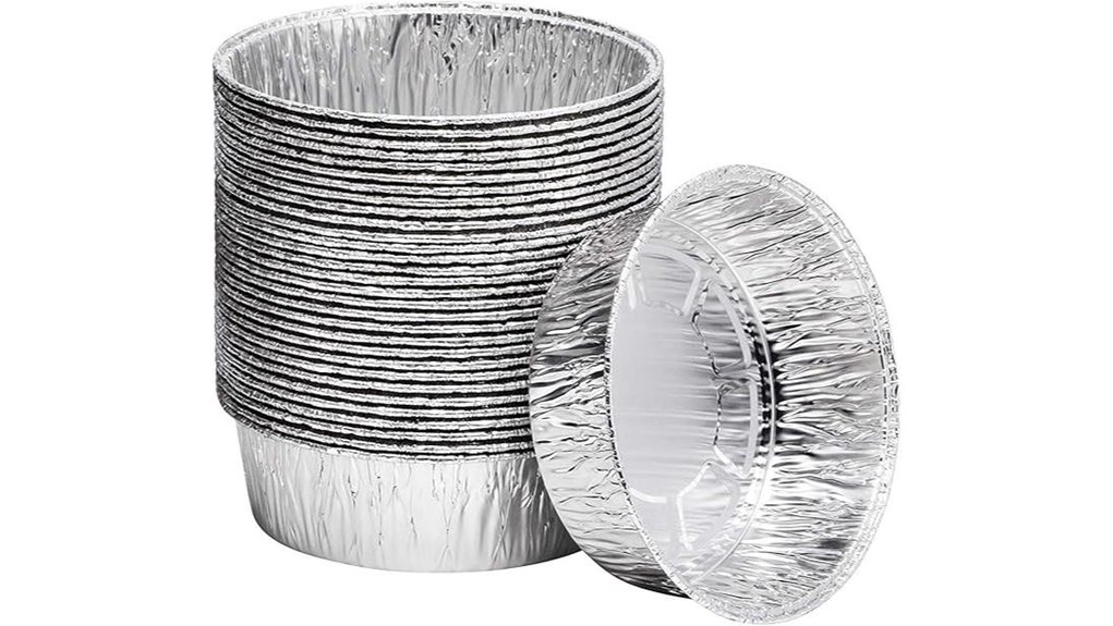 durable 8 inch aluminum liners