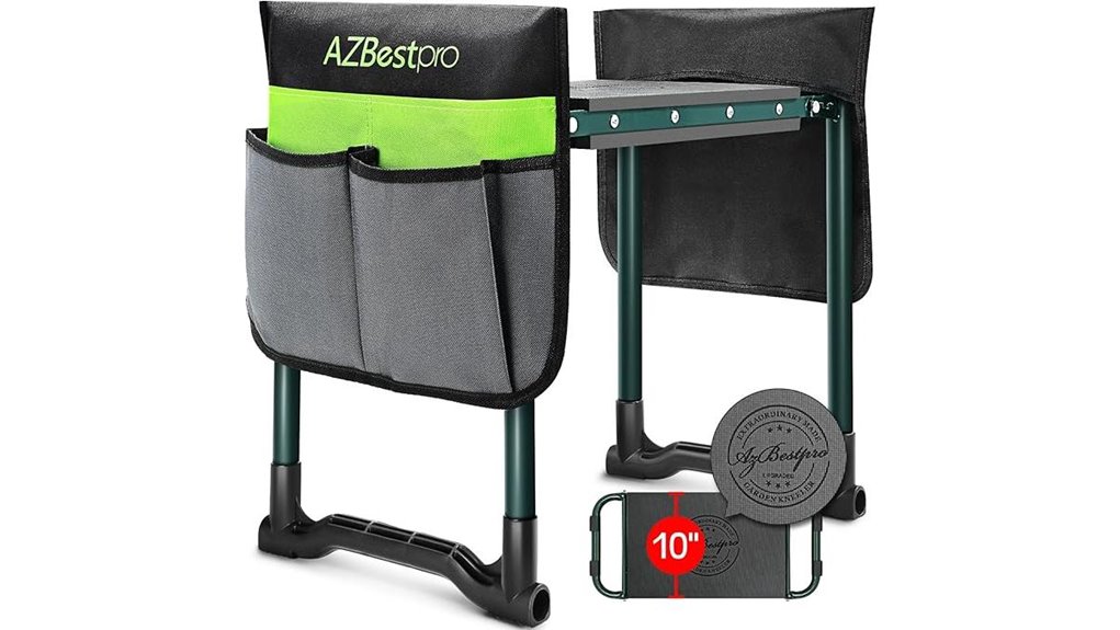 durable folding garden kneeler
