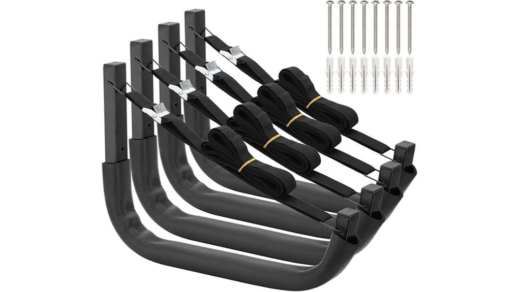 durable kayak wall hooks
