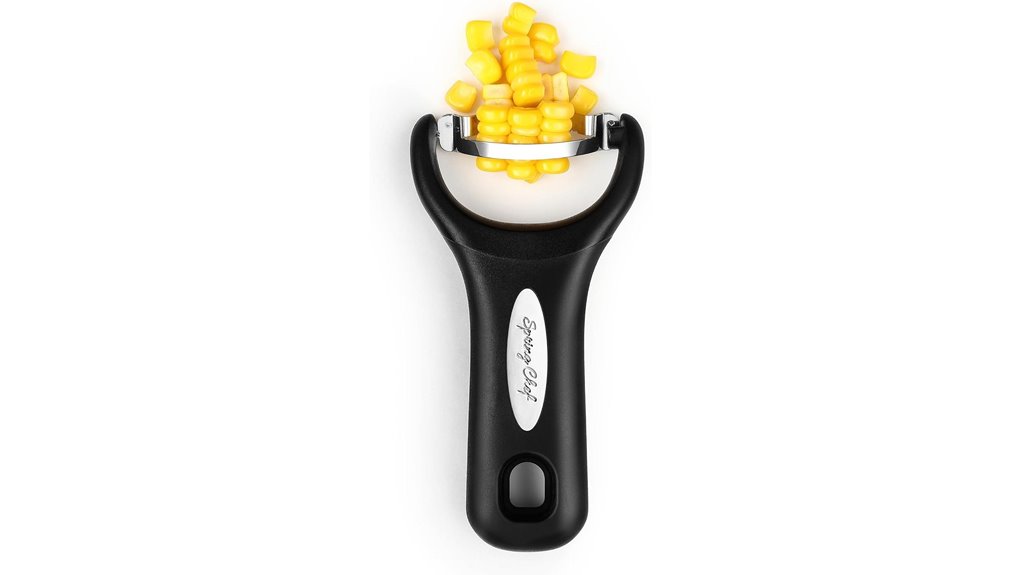 durable stainless corn peeler