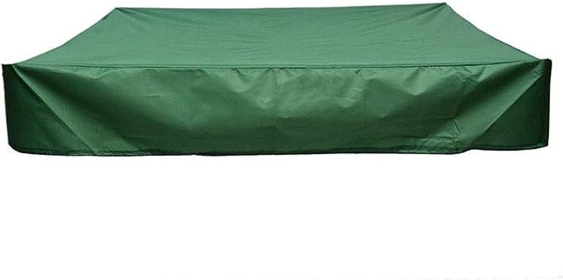 dustproof waterproof sandbox cover
