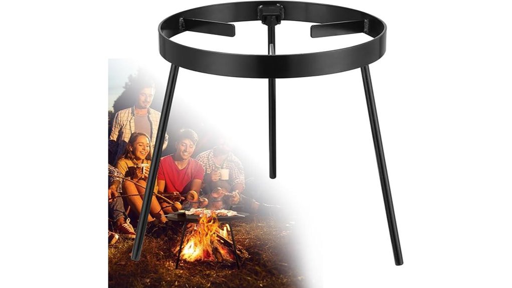 dutch oven camping tripod