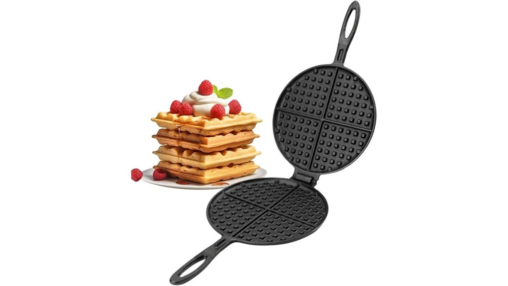 dvk hinged iron waffle