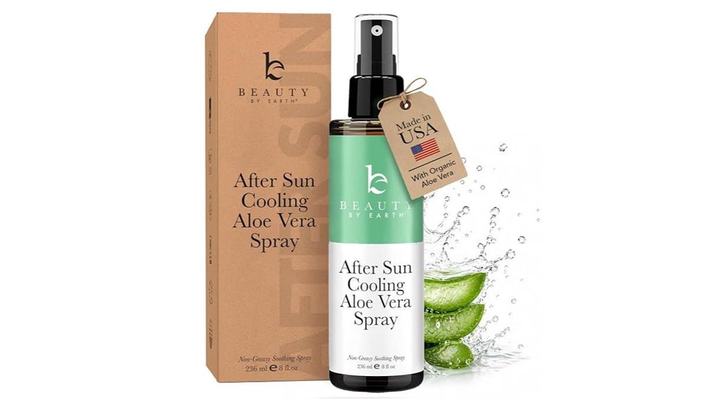 earth aloe aftersun spray