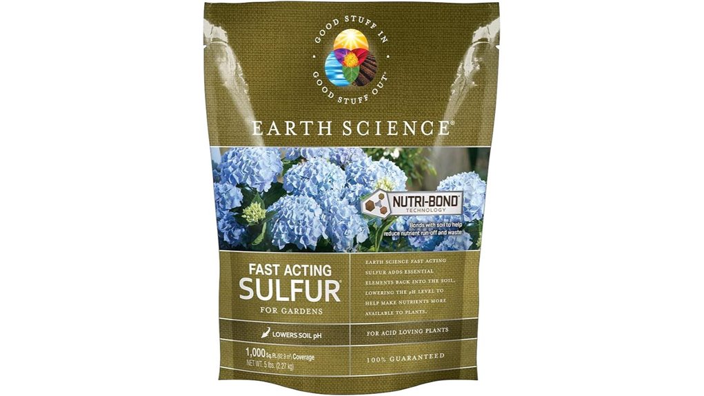 earth science 5lb sulfur