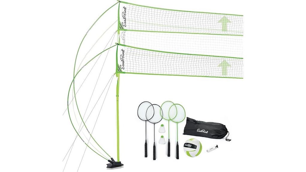 eastpoint quick volleyball badminton