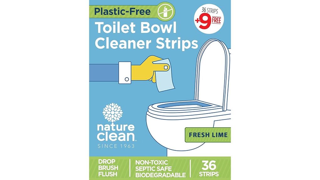 eco friendly 45 pack toilet strips