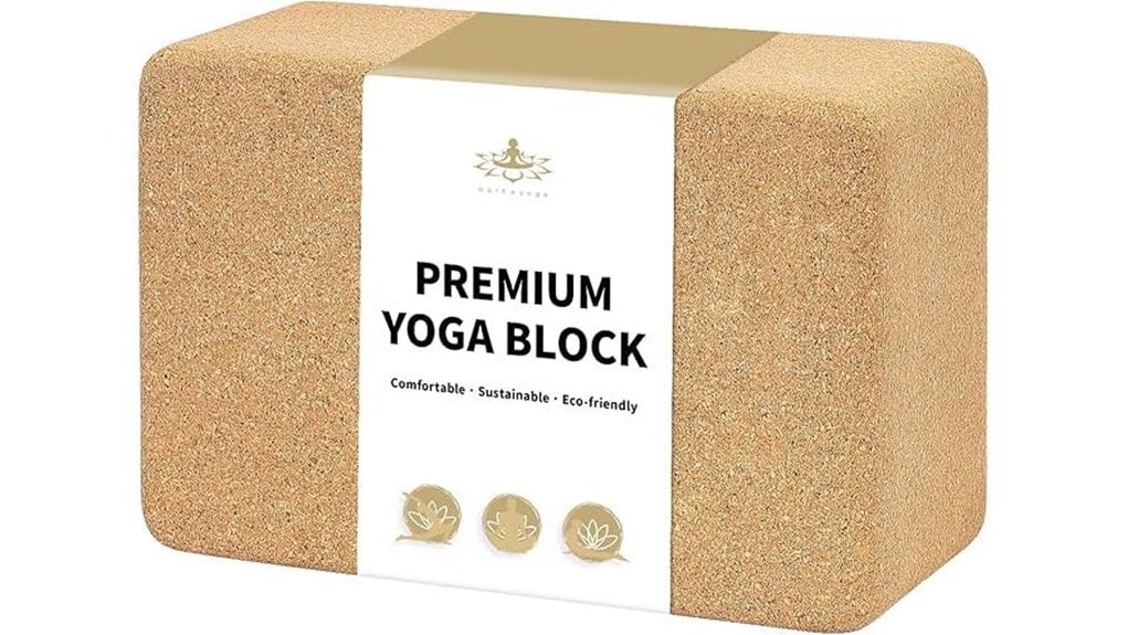 eco friendly hatha cork block