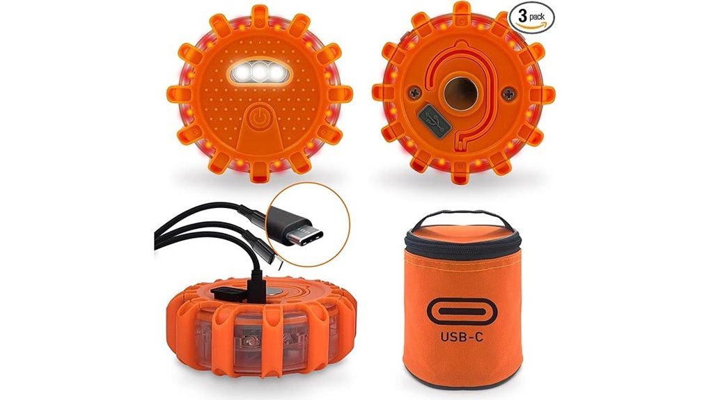 eco friendly magnetic led flares