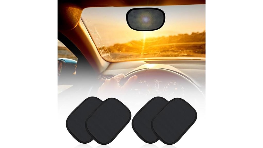 econour 4 pack window shades