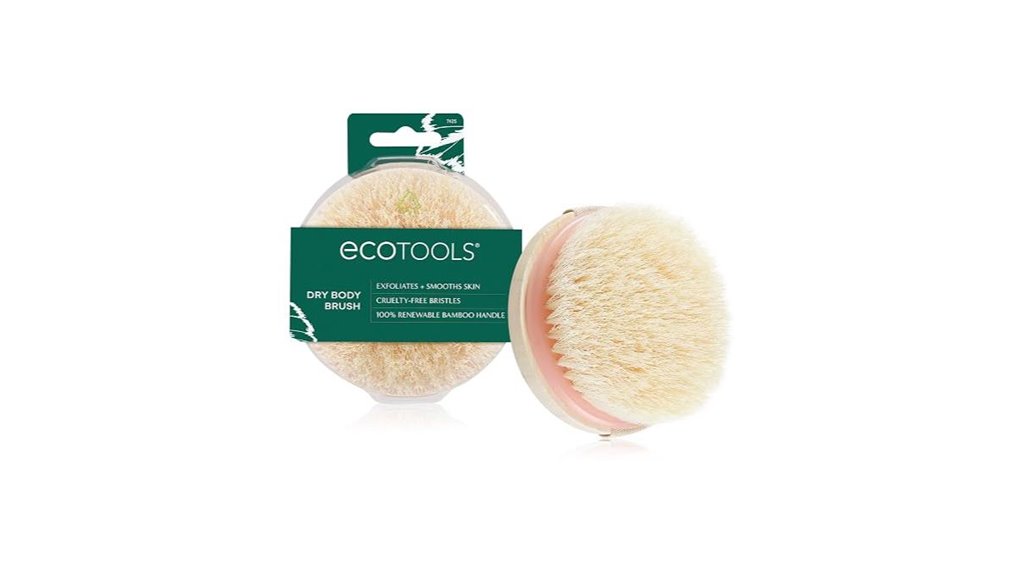 ecotools cruelty free dry body brush