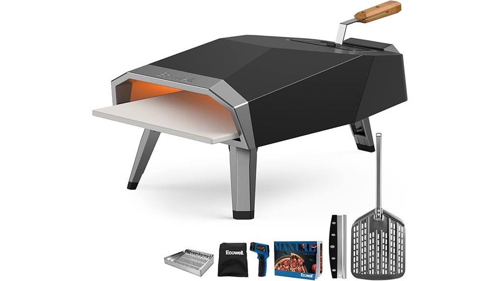 ecowell 12 wood fired oven