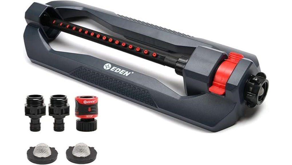 eden weighted oscillating sprinkler