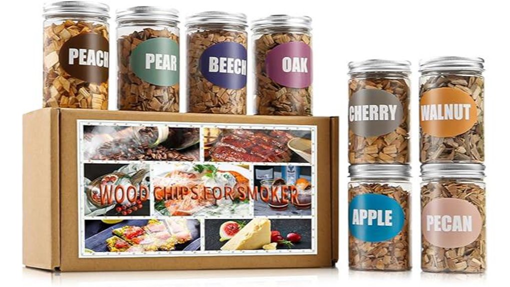 eight flavor natural wood chips