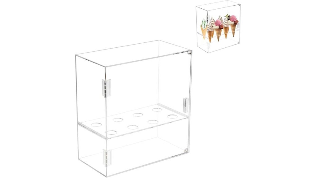 eight hole acrylic cone holder