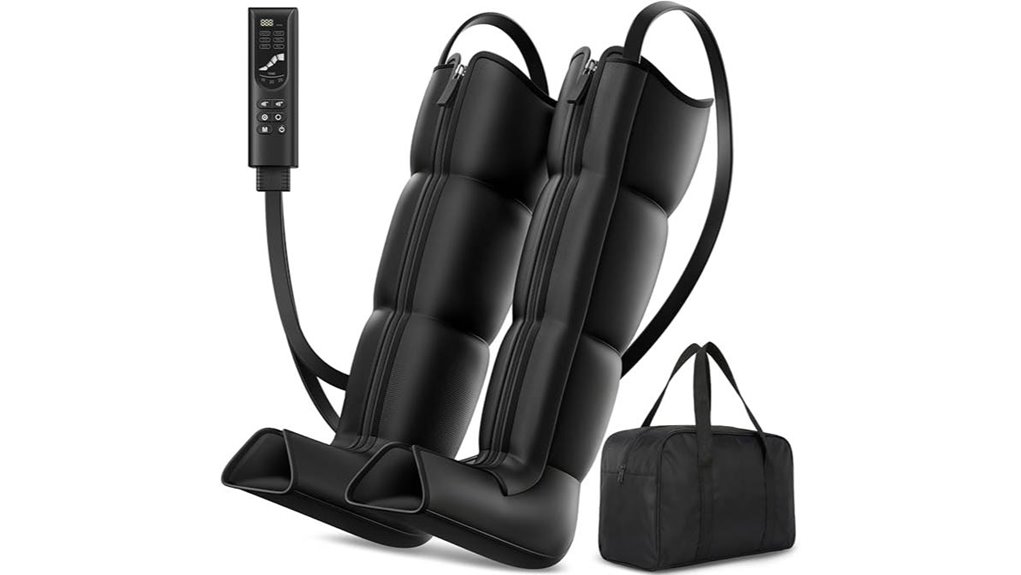 eight intensity leg compression boot