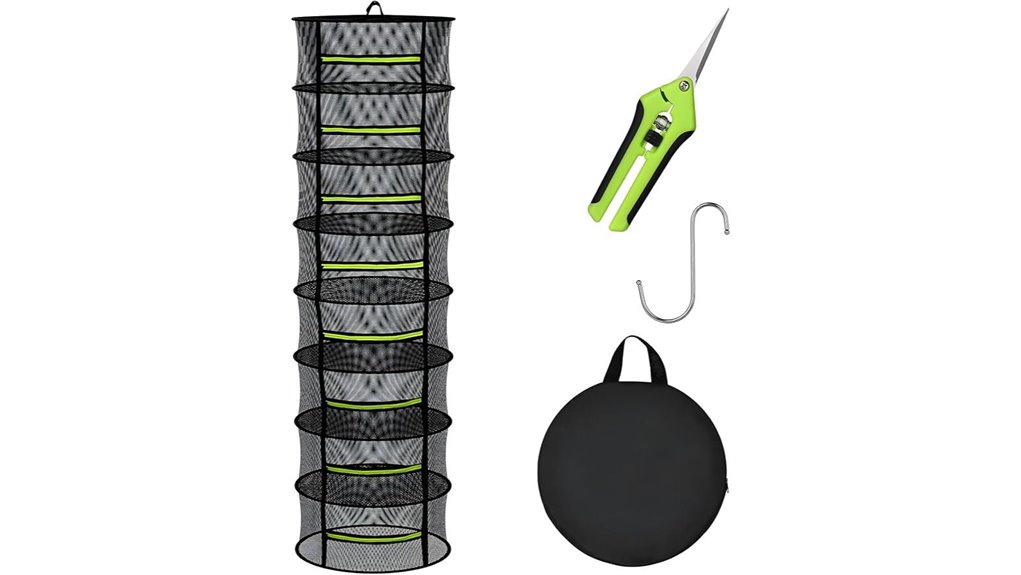 eight layer herb drying rack