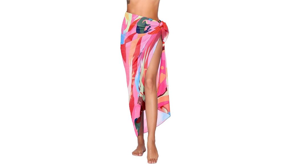 ekouaer chiffon sarong coverup