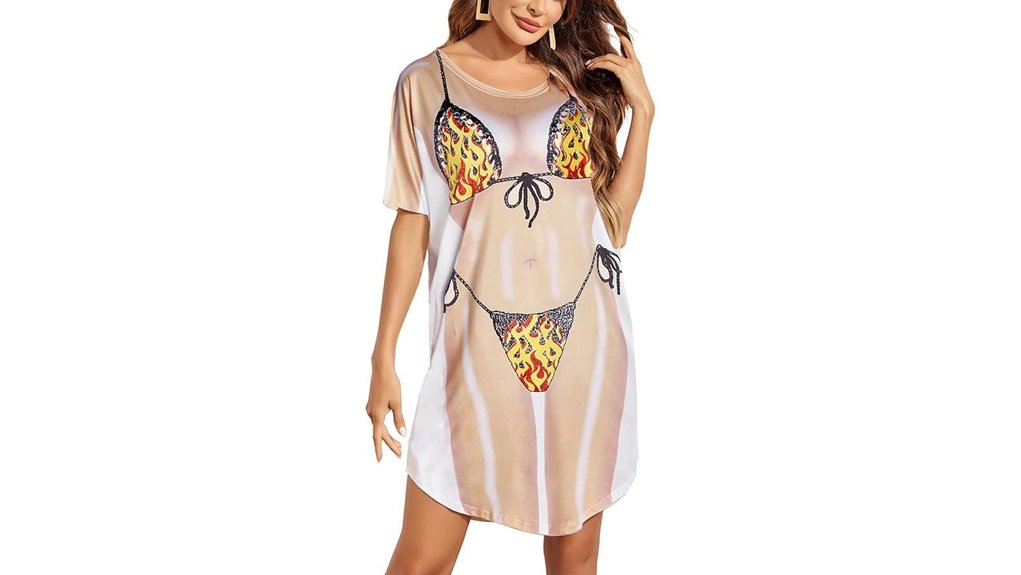ekouaer short sleeve bikini