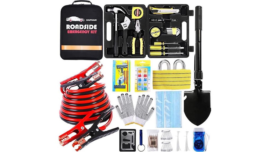 emergency jump start tow kit