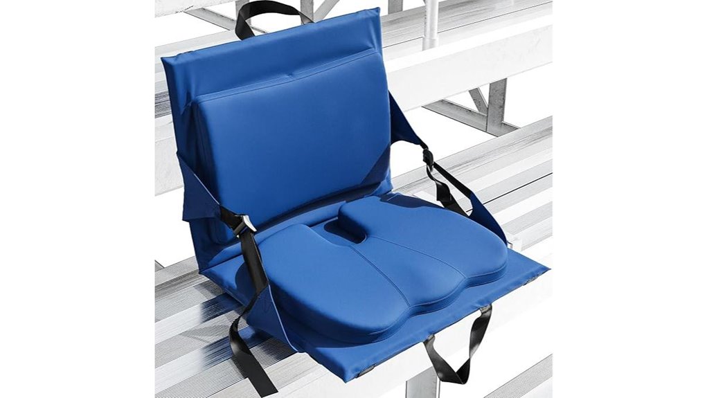 enduring back support stadium seat