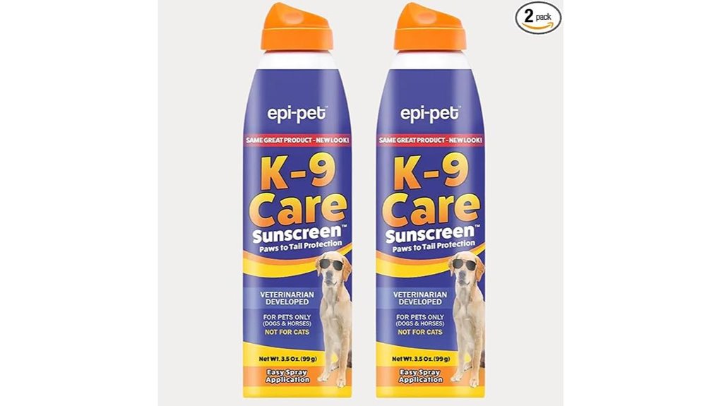 epi pet 30 dog sunscreen