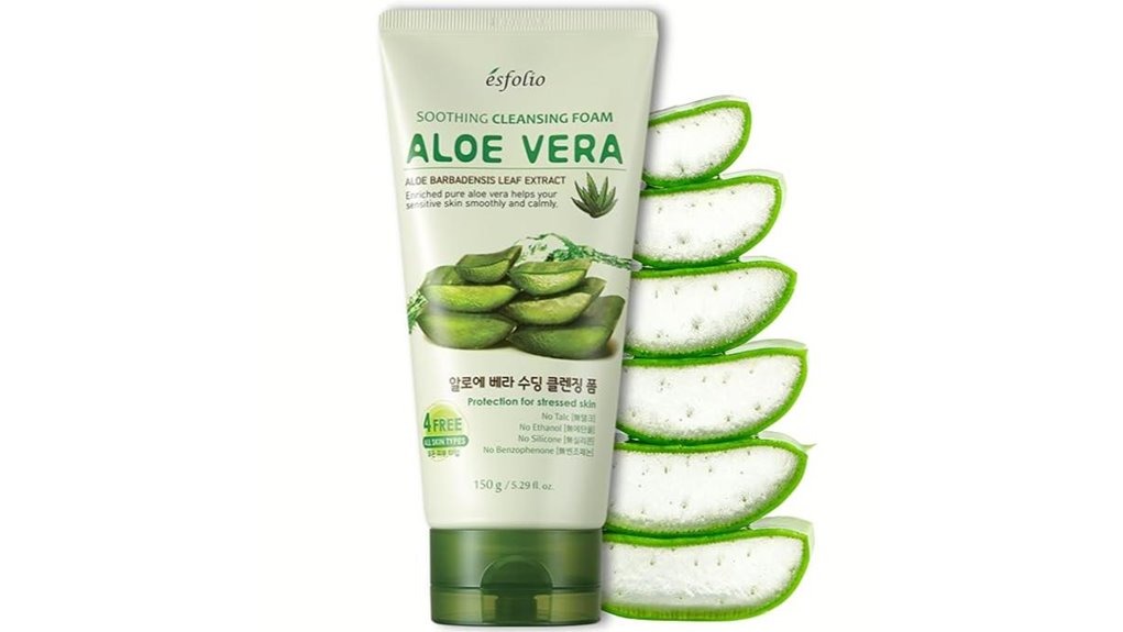 esfolio aloe soothing foam