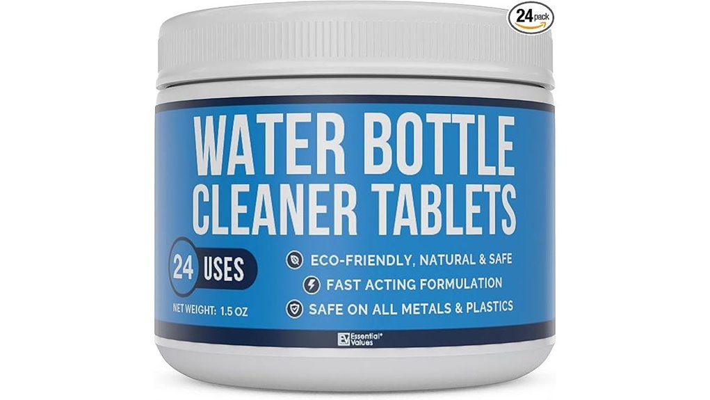 essential values bottle tabs