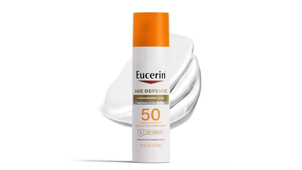 eucerin spf50 hyaluronic antiaging