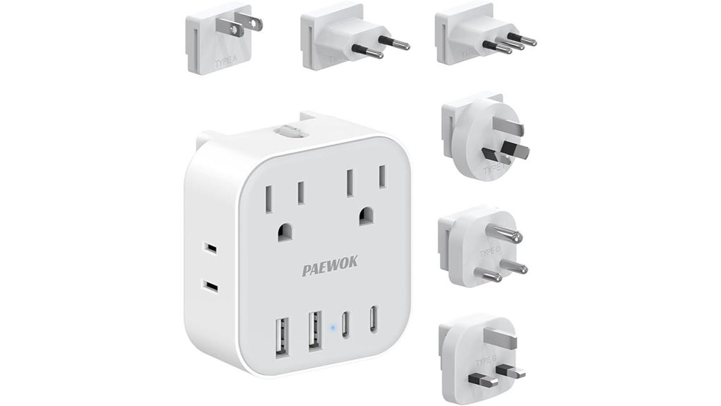 european 8 in 1 adapter 4usb